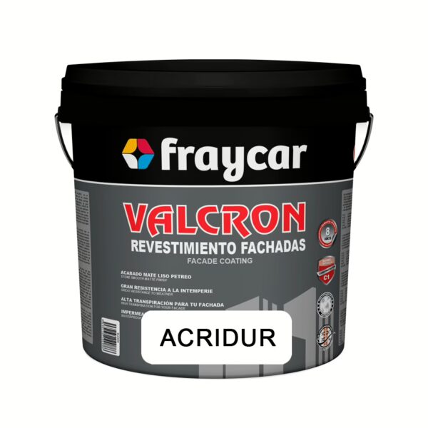 Pintura de fachadas Acridur