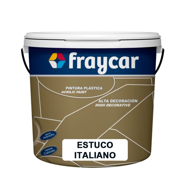 Pintura decorativa<br><SPAN STYLE="color:#595959;font-weight:bold;">Estuco Italiano</span>