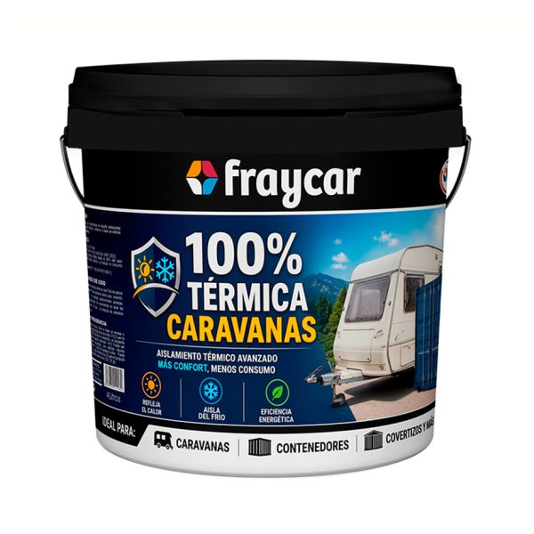 Pintura paredes y techos </span> <br><SPAN STYLE="color:#595959;font-weight:bold;">100% Térmica Caravanas</span>